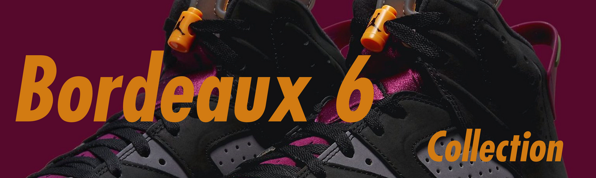 Sneaker Match Collection To Match Jordan 6s Retro Bordeaux â KRS Graphix