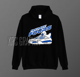 Hoodie To Match Jordan 4 White Cement - Fantastic Fours