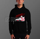 Hoodie To Match Jordan 4 Red Cement - Fantastic Fours