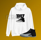 Hoodie To Match Jordan 12 Baron - '1997 Jordans'