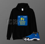 Hoodie To Match Jordan 14 Laney - Freshium Element