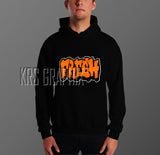 Hoodie To Match Jordan 12 Brilliant Orange - Fresh Graffiti Style