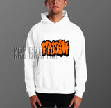 Hoodie To Match Jordan 12 Brilliant Orange - Fresh Graffiti Style