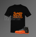 T-Shirt To Match Jordan 12 Brilliant Orange - Swaggy By Nature