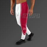 Joggers To Match Jordan 12 Cherry - Two Tone