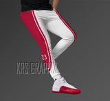 Joggers To Match Jordan 12 Cherry - Two Tone