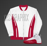 Jacket To Match Jordan 12 Cherry - Two Tone