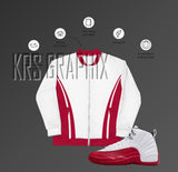 Jacket To Match Jordan 12 Cherry - Two Tone
