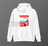 Hoodie To Match Jordan 3 Fire Red - Good Things Come In 3S