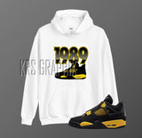 Hoodie To Match Jordan 4 Thunder - '1989 Jordans'