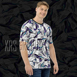 Full Print Shirt To Match Jordan 5 Og'S - Grape Rush