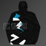 Zip Hoodie To Match Jordan 6 Aqua - Jagged