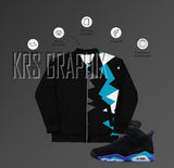 Jacket To Match Jordan 6 Aqua - Jagged