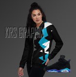Jacket To Match Jordan 6 Aqua - Jagged