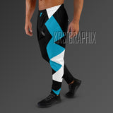 Joggers To Match Jordan 6 Aqua - Jagged