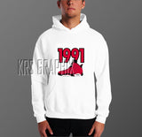 Hoodie To Match Jordan 6 Toro - '1991 Jordans'