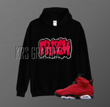 Hoodie To Match Jordan 6 Toro - Fresh Graffiti Style