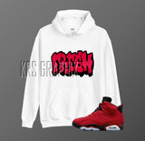 Hoodie To Match Jordan 6 Toro - Fresh Graffiti Style
