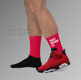 Socks To Match Jordan 6 Toro - Just Doing It