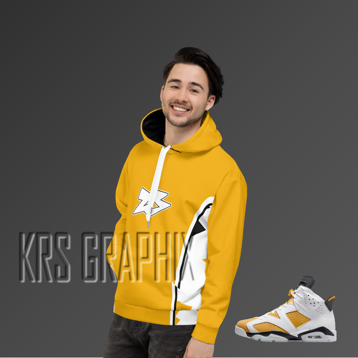 Blue and yellow jordan hoodie online