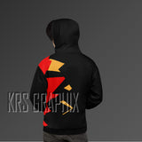 Full Print Hoodie To Match Jordan 7 Citrus - Jagged