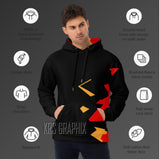 Full Print Hoodie To Match Jordan 7 Citrus - Jagged
