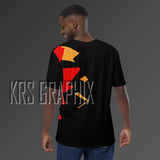 Full Print Shirt To Match Jordan 7 Citrus - Jagged