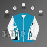 Jacket To Match Jordan 9 Powder Blue - Jagged Inserts