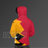 Full Print Hoodie To Match Miami Basketball Team - Jagged
