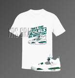 T-Shirt To Match Jordan 4 Oxidized Green - May The Fours Be With You