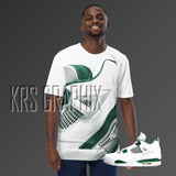 Full Print Shirt To Match Jordan 4 Oxidized Green - Oxidized Classic
