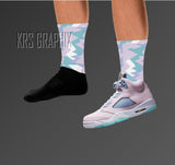Socks Match Jordan 5 Easter - Easter 5s Socks