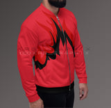 Bomber Jacket Match Jordan 9 Chile Red - Chile Red 9s Bomber Jacket