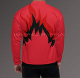 Bomber Jacket Match Jordan 9 Chile Red - Chile Red 9s Bomber Jacket