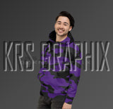 Court Purple 13 All Over Print Hoodie