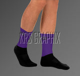 Court Purple 13 Socks