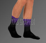 Court Purple 13 Socks