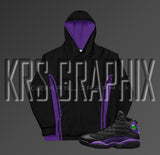 Court Purple 13 Hoodie All Over Print
