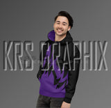 Court Purple 13 All Over Print Hoodie