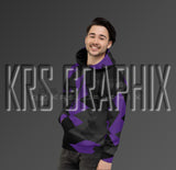 Court Purple 13 Hoodie All Over Print