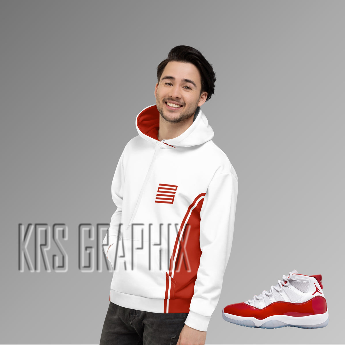 Platinum tint cheap 11s hoodie