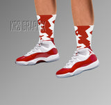 Socks To Match Jordan Cherry 11s Retro
