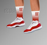 Socks To Match Jordan Cherry 11s Retro
