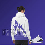 Dark Iris 3 Hoodie To Match Jordan Dark Iris 3 Retro | Dark Iris 3 Hoodie | Jordan 3 Hoodie