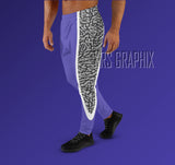 Dark Iris 3 Joggers To Match Jordan Dark Iris 3 Retro | Dark Iris 3 Joggers | Jordan 3 Joggers