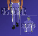 Dark Iris 3 Joggers To Match Jordan Dark Iris 3 Retro | Dark Iris 3 Joggers | Jordan 3 Joggers