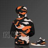 Jordan 3 Desert Elephant Hoodie - Desert Elephant 3 Retro Unisex Hoodie - Desert Elephant 3 Retro Hoodie - Sneaker Matching Hoodie Gift