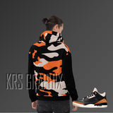 Jordan 3 Desert Elephant Hoodie - Desert Elephant 3 Retro Unisex Hoodie - Desert Elephant 3 Retro Hoodie - Sneaker Matching Hoodie Gift