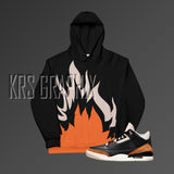 Jordan 3 Desert Elephant Hoodie - Desert Elephant 3 Retro Unisex Hoodie - Desert Elephant 3 Retro Hoodie - Sneaker Matching Hoodie Gift