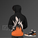 Jordan 3 Desert Elephant Hoodie - Desert Elephant 3 Retro Unisex Hoodie - Desert Elephant 3 Retro Hoodie - Sneaker Matching Hoodie Gift